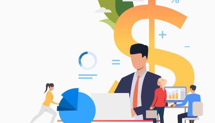 مجموعه تصویرسازی های فضای کسب و کار   Business marketing