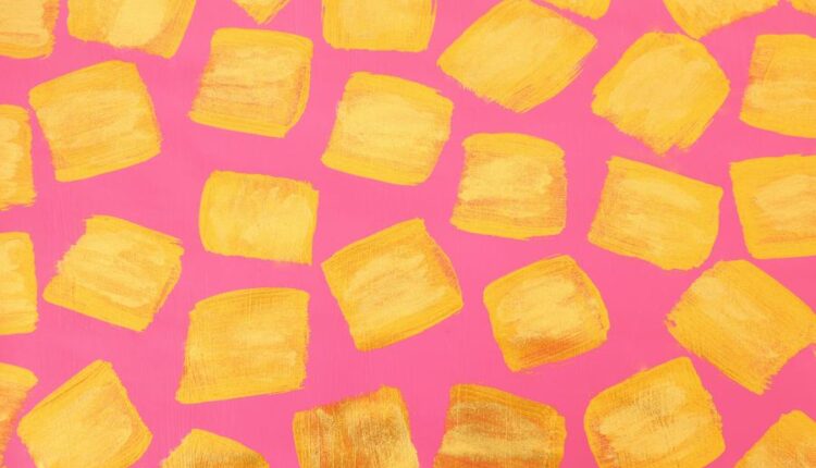 بک گراند فانتزی صورتی و طلایی   Pink & Gold Backgrounds