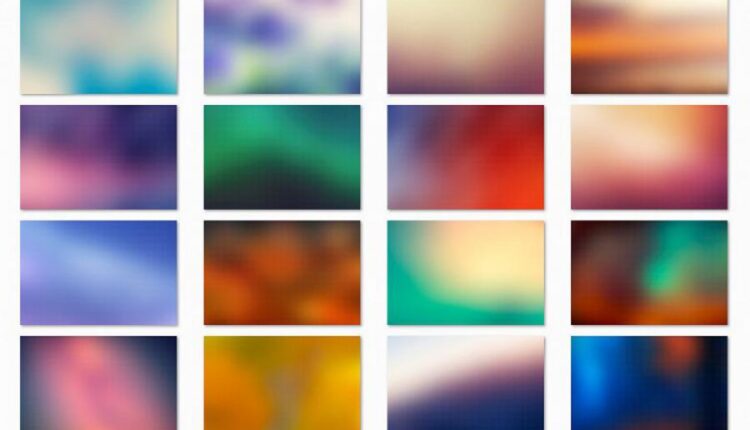 50 پس زمینه محو نقطه ای   50 Dotted Blur Backgrounds