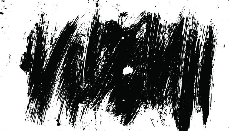 10 وکتور زیبای بافت خراش دار   textured black scratches