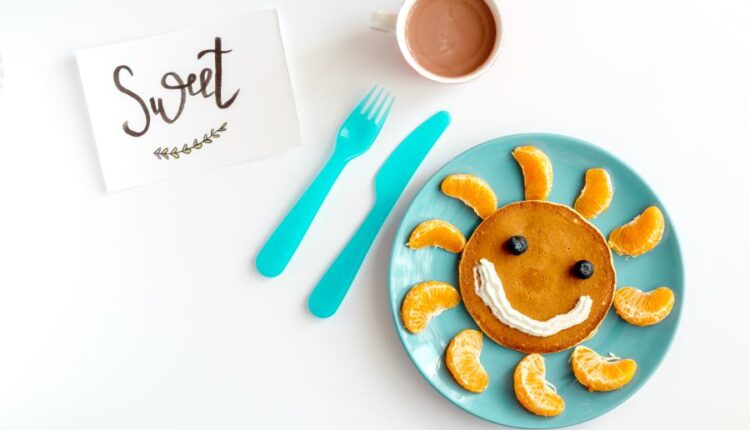 عکس استوک صبحانه کودک   Concept kid breakfas