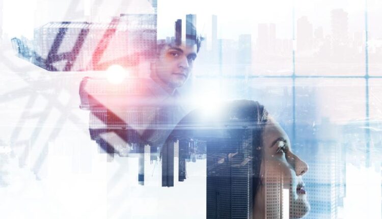 عکس استوک فضای فکری یک تاجر   Businessman in office