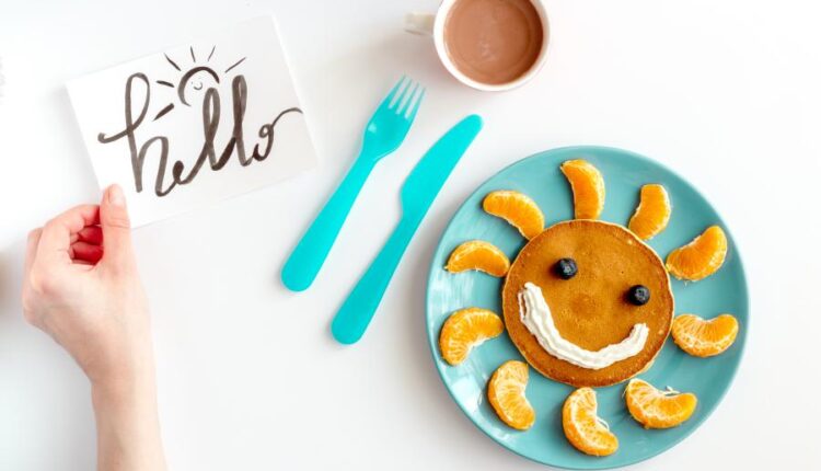 عکس استوک صبحانه کودک   Concept kid breakfas