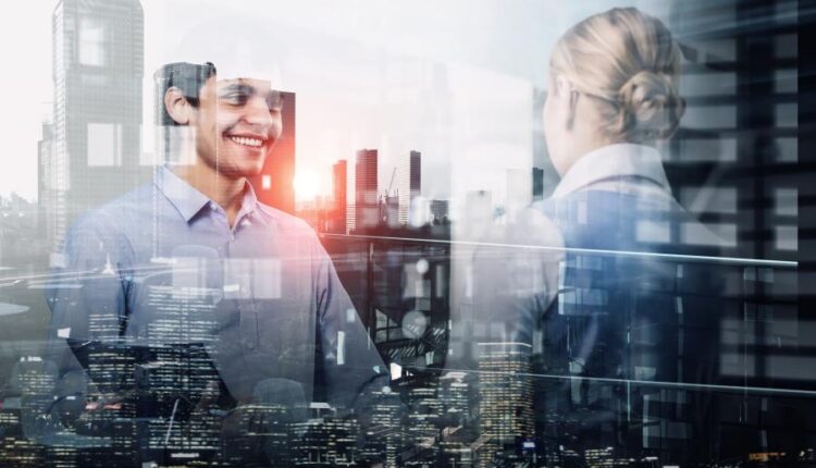 عکس استوک فضای فکری یک تاجر   Businessman in office