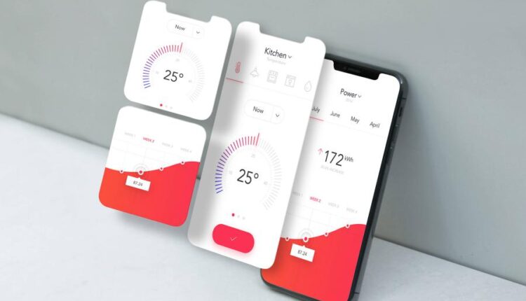 موکاپ اپلیکیشن موبایل   Mobile App Mockup