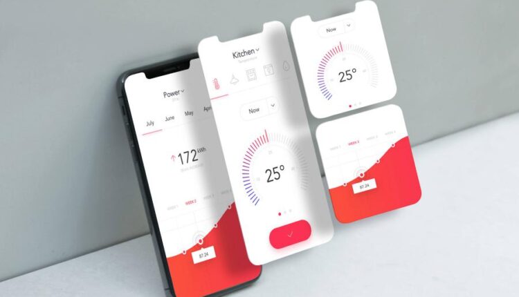 موکاپ اپلیکیشن موبایل   Mobile App Mockup