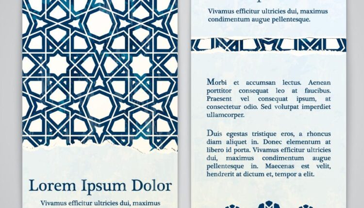 فایل لایه باز وکتور های تزئینی   Pattern Banner Vector