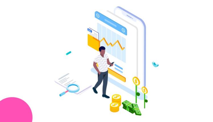 وکتور های ایزومتریک تصویرسازی با موضوع امورمالی   Financial