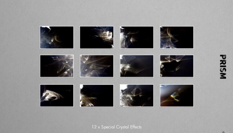 افکت و جلوه های نوری منشوری و کریستالی   Analog Light Leaks