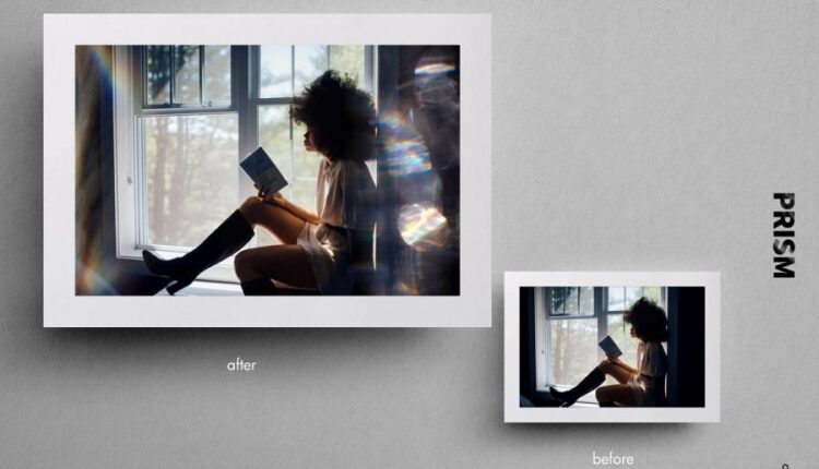 افکت و جلوه های نوری منشوری و کریستالی   Analog Light Leaks