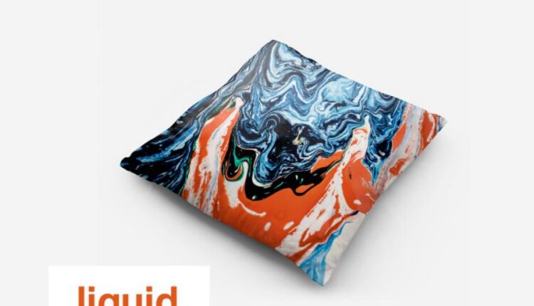 تصاویر زمینه سنگ مرمر آبی   Blue marble digital paper