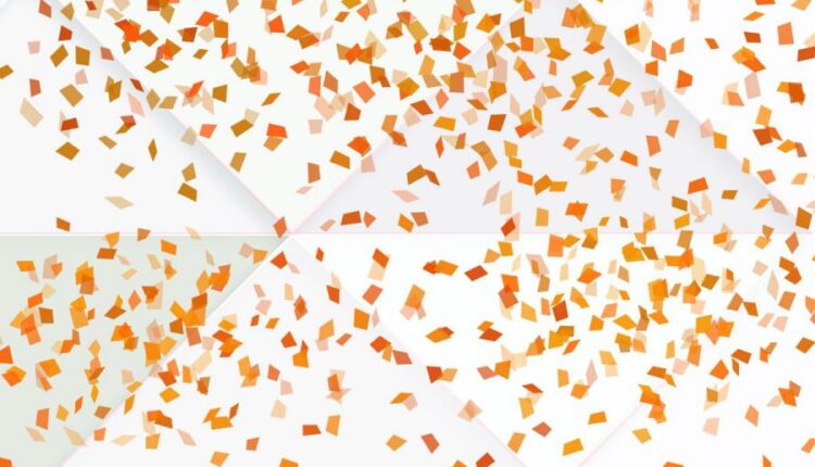 براش فتوشاپ طرح بمب شادی کاغذی   Confetti Photoshop Brush