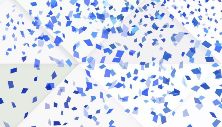 براش فتوشاپ طرح بمب شادی کاغذی   Confetti Photoshop Brush