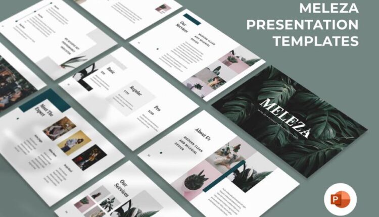 قالب آماده پاورپوینت مالزا   Meleza Powerpoint