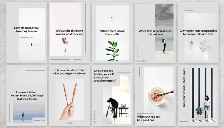 40 قالب آماده پست فضای مجازی   40 Pinterest Quotes