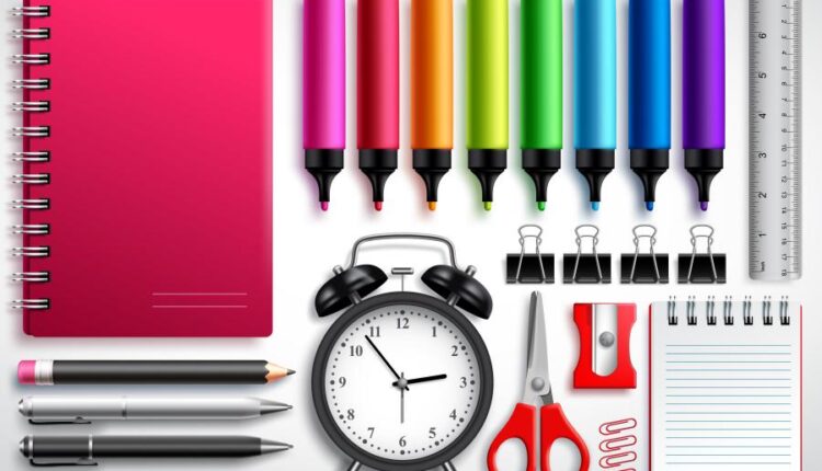 مجموعه وکتور های مدرسه   Back to school collection