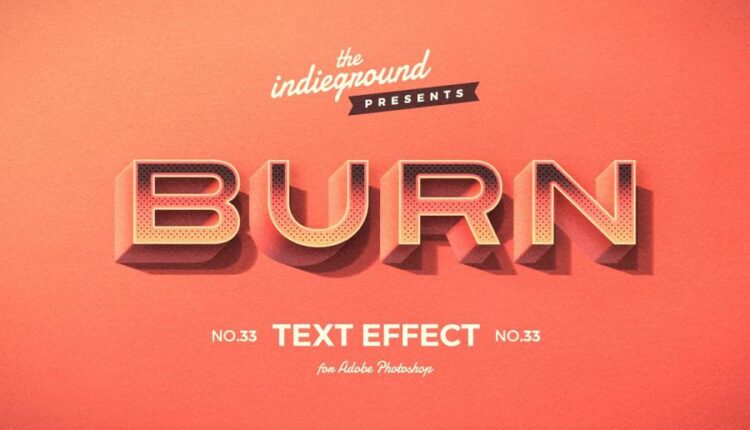 استایل های قدیمی نوشته   Retro Text Effects