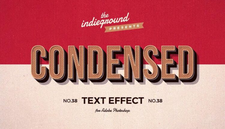 استایل های قدیمی نوشته   Retro Text Effects