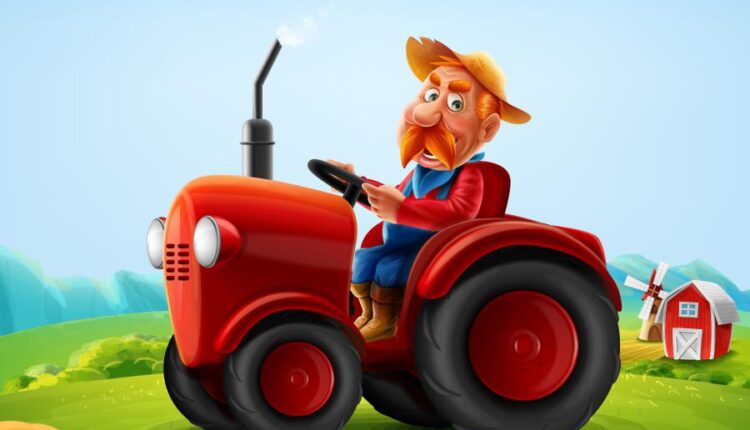 مجموعه تصویرسازی های مزرعه   Farm natural products