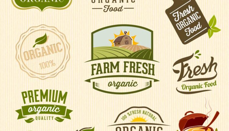 مجموعه تصویرسازی های مزرعه   Farm natural products