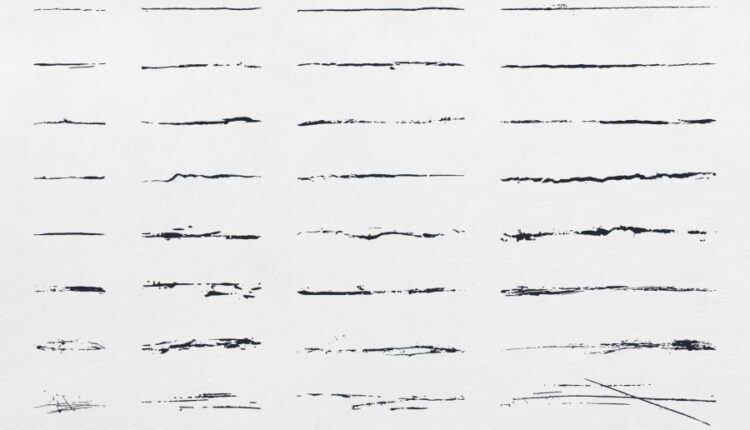 32 براش خط و خش برای ایلوستریتور   Scratch Brushes