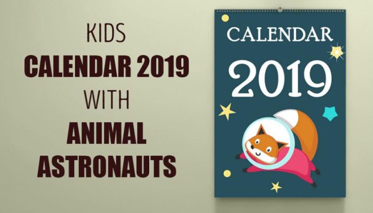 تقویم برای کودکان و نوجوانان   Space Calendar