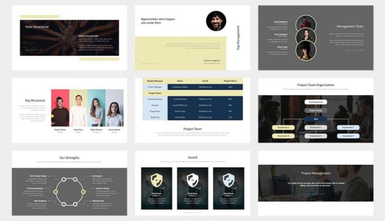 قالب آماده پاورپوینت مویوآ   Movea Powerpoint Template