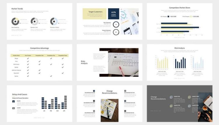قالب آماده پاورپوینت مویوآ   Movea Powerpoint Template