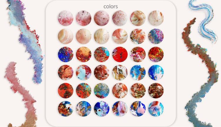 222 براش رنگی کارتونی   Cartoon Brushes