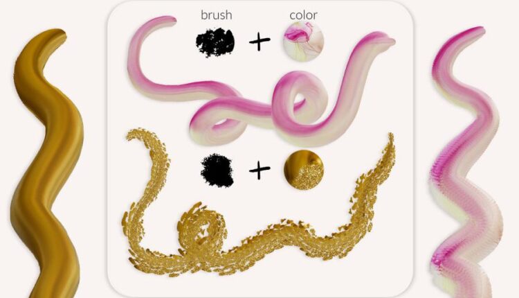 222 براش رنگی کارتونی   Cartoon Brushes