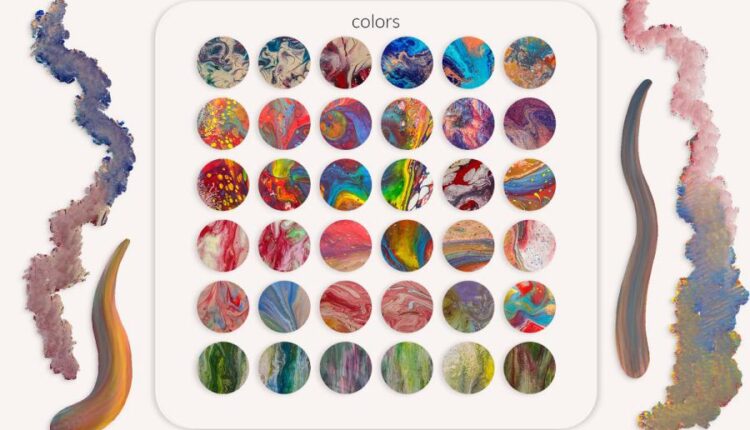 222 براش رنگی کارتونی   Cartoon Brushes