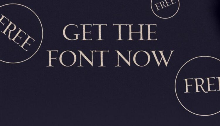 فونت انگلیسی دست نویس لوکی   Loki Regular Font