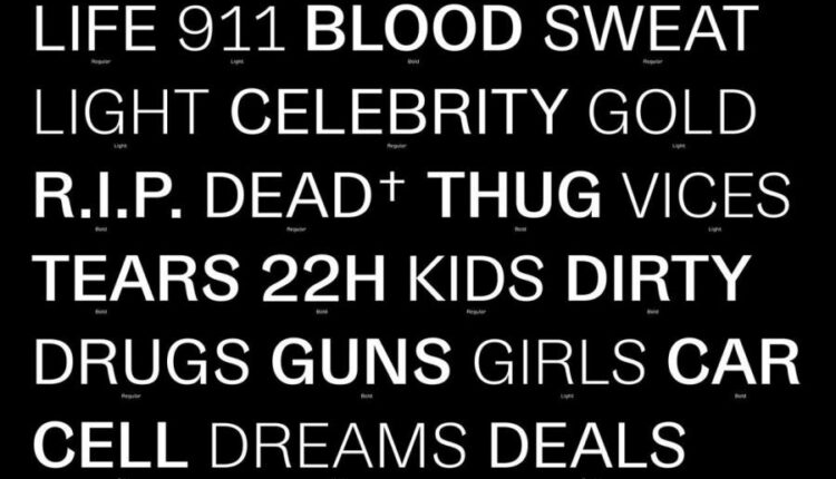 فونت انگلیسی گنگستر   Gangster Grotesk Font