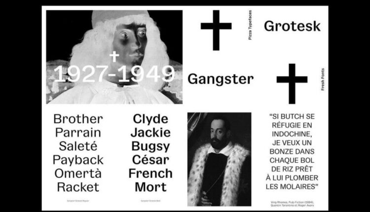 فونت انگلیسی گنگستر   Gangster Grotesk Font
