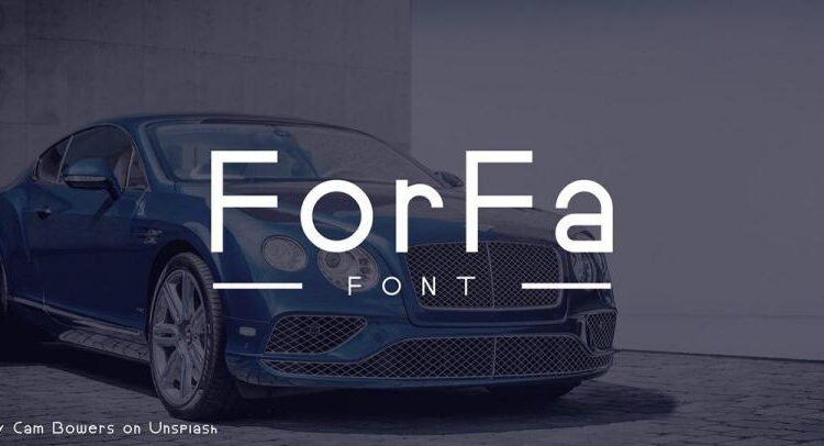 فونت انگلیسی کلاسیک فورفا   ForFa Font