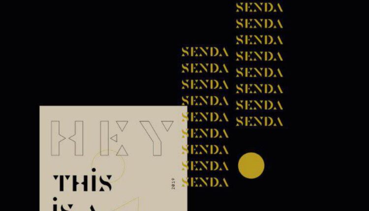 فونت انگلیسی دست نویس ساندا   Senda Display Font