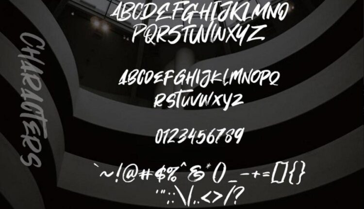 فونت انگلیسی مدرن اوه نو   OH NOW Font