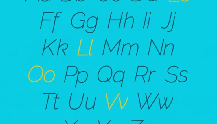 فونت انگلیسی سنسریف کلر اپنیین   Clear Opinions Sans Serif Font