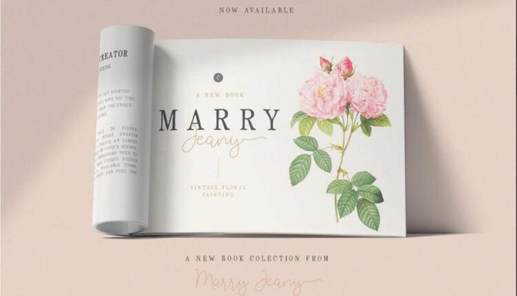 فونت انگلیسی زیبا راوی   Rovey Font family