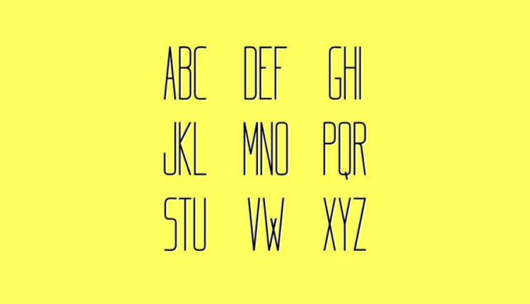 فونت انگلیسی سنس سریف کامپکت   Kompakt Font