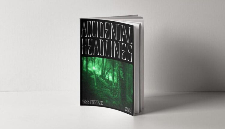 فونت انگلیسی متفاوت بروزز   Brozas font