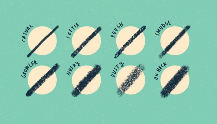 براش خط طراحی دستی   Sketchers Procreate Brush Set