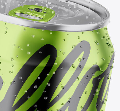 موکاپ قوطی نوشابه فلزی   Metallic Cans Mockup