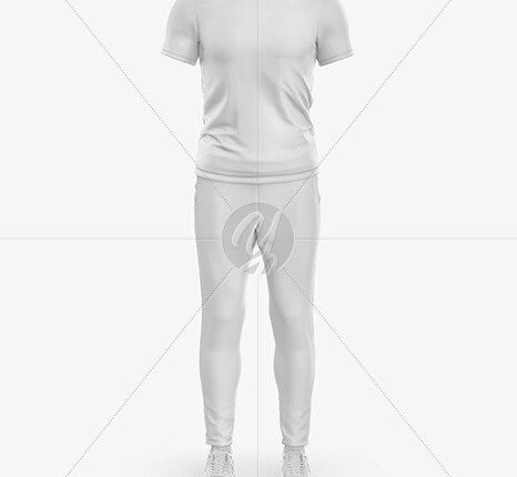 موکاپ لباس ورزشی مردانه   Mens Sports Kit Mockup