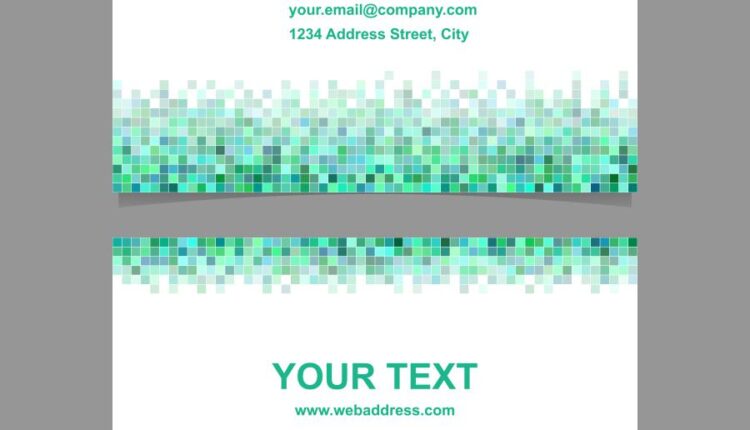 فایل لایه باز کارت ویزیت به صورت وکتور   Business Card Design