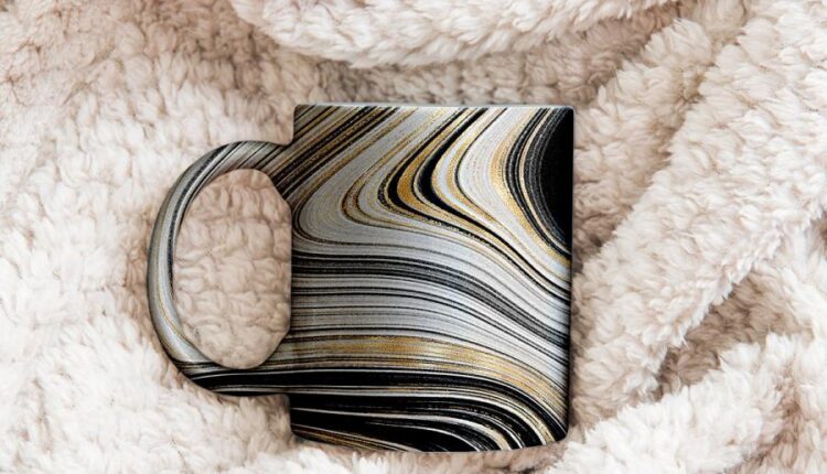 10 تکسچر طلایی و بافت سنگ زمین شناسی   Gold Veined Agate Stone Textures