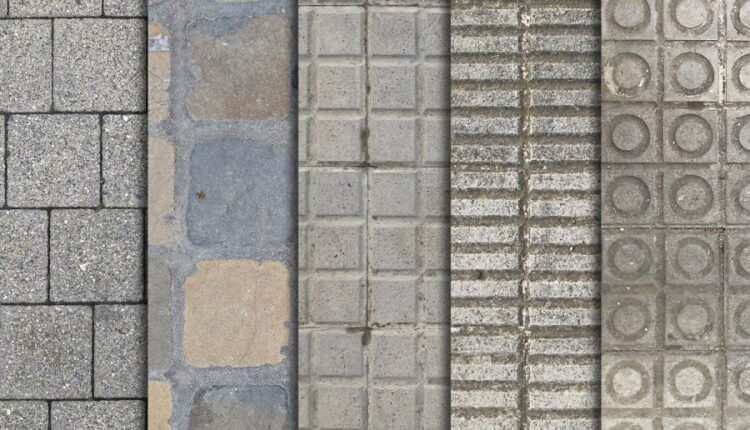 10 تکسچر با کیفیت خیابان   Street Floor Textures x10