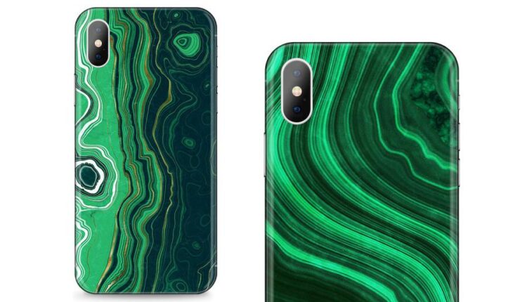 10 تکسچر طلایی و مرمر سبز   Malachite & Gold Textures