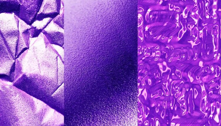 تکسچر های طلایی و بنفش   Gold Violet Textures Gold Foil