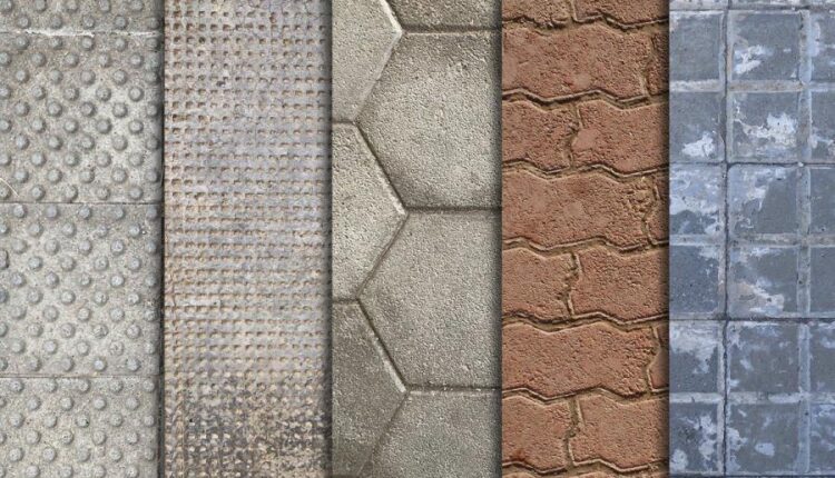 10 تکسچر با کیفیت خیابان   Street Floor Textures x10